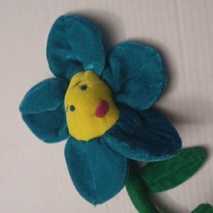 4/$40 Blue Plush Flower